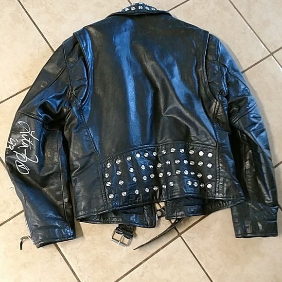 Real leather jacket - Picture 4 of 5